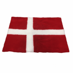 Wetbed med det danske flag